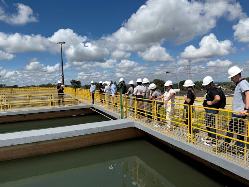 Visita a Estação de Tratamento de Água
