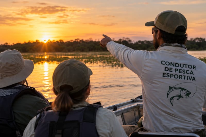 Senac MS, em Corumbá abre curso gratuito para formar condutores de pesca esportiva no Pantanal