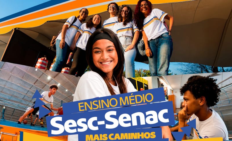Parceria entre Sesc MS  e Senac MS permitirá concluir Ensino Médio com diploma técnico