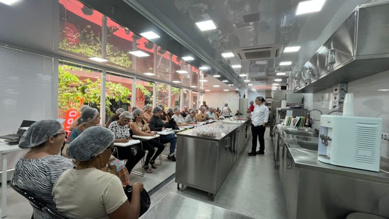 Senac MS leva gastronomia, qualificação e oportunidades de emprego ao centro de Campo Grande