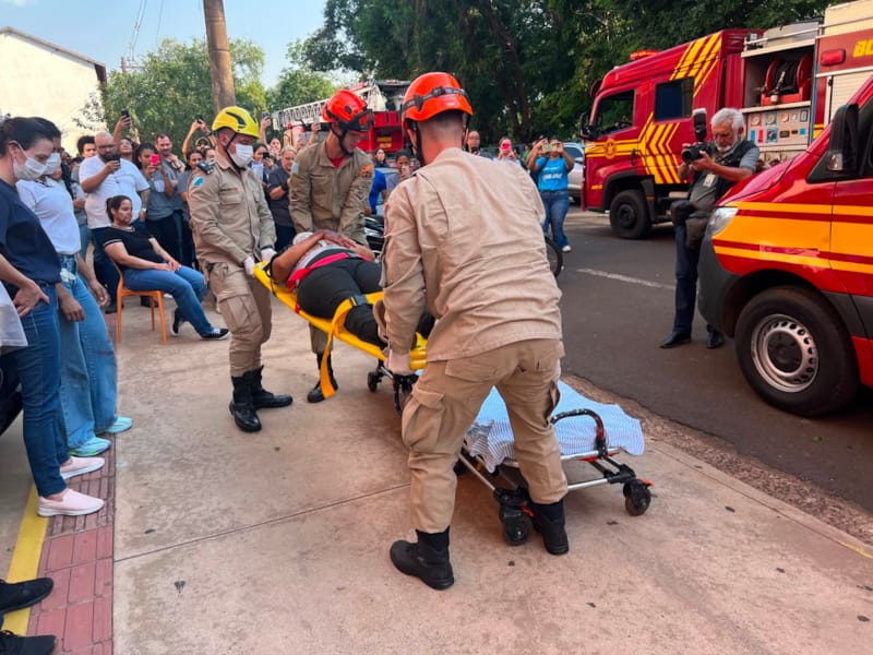 Senac Hub Academy simula incêndio para testar evacuação e atuação da Brigada